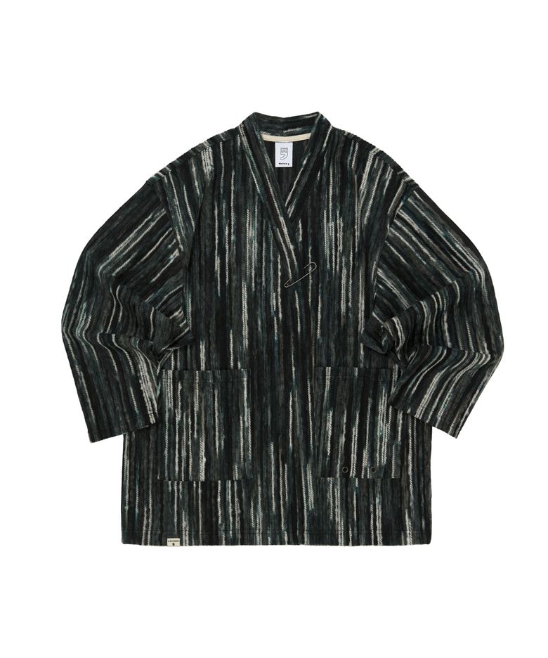 PIN. BOHEMIAN HERITAGE CARDIGAN (Black)