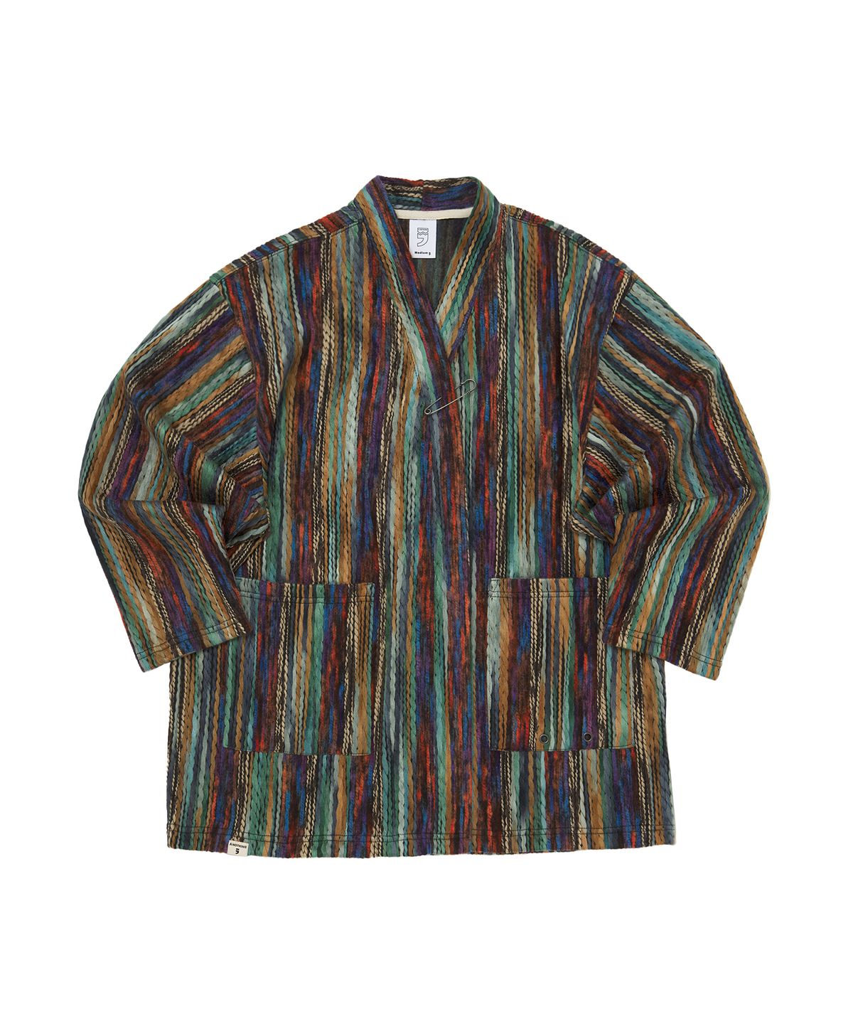 어낫띵(A NOTHING) PIN. BOHEMIAN HERITAGE CARDIGAN (Purple)