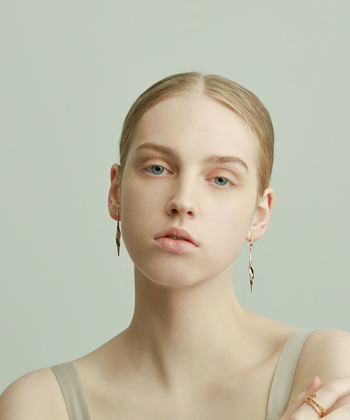 파피(POPPI) Aurora drop earrings no.2