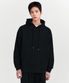 헤비웨이트 오버사이즈 후디드 스웨트셔츠 [블랙]