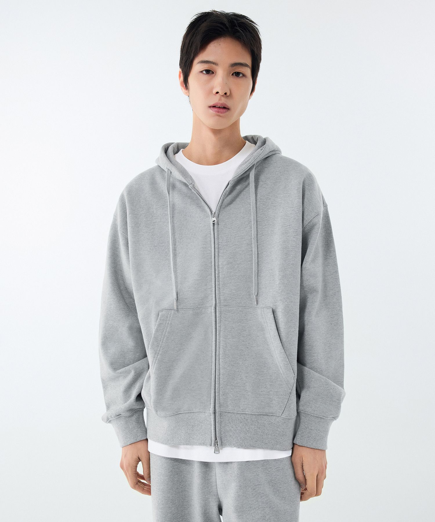 MUSINSA | MUSINSA STANDARD HEAVYWEIGHT OVERSIZED ZIP-UP