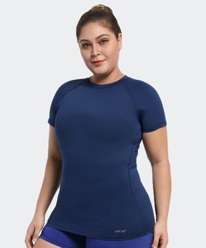 빅사이즈 레쉬가드 반팔 수영복 F05