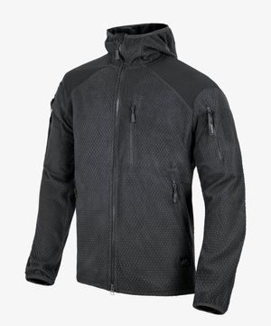 알파 [후디] 플리스 자켓 블랙