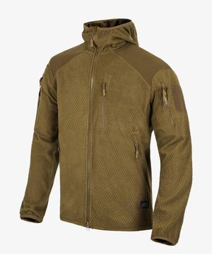 알파 [후디] 플리스 자켓 코요테