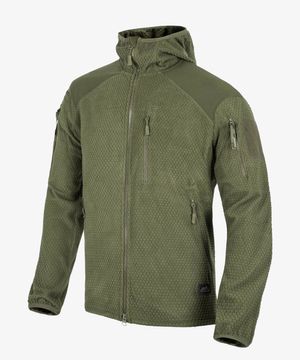 알파 [후디] 플리스 자켓 올리브그린