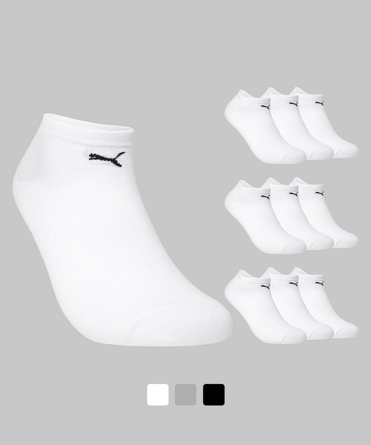 푸마양말(PUMA SOCKS) 크레오라 스니커즈 삭스 10PACK [사이즈/컬러선택]