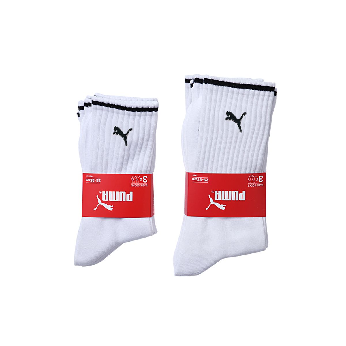 푸마양말(PUMA SOCKS) 크루 삭스 3PACK [사이즈선택]