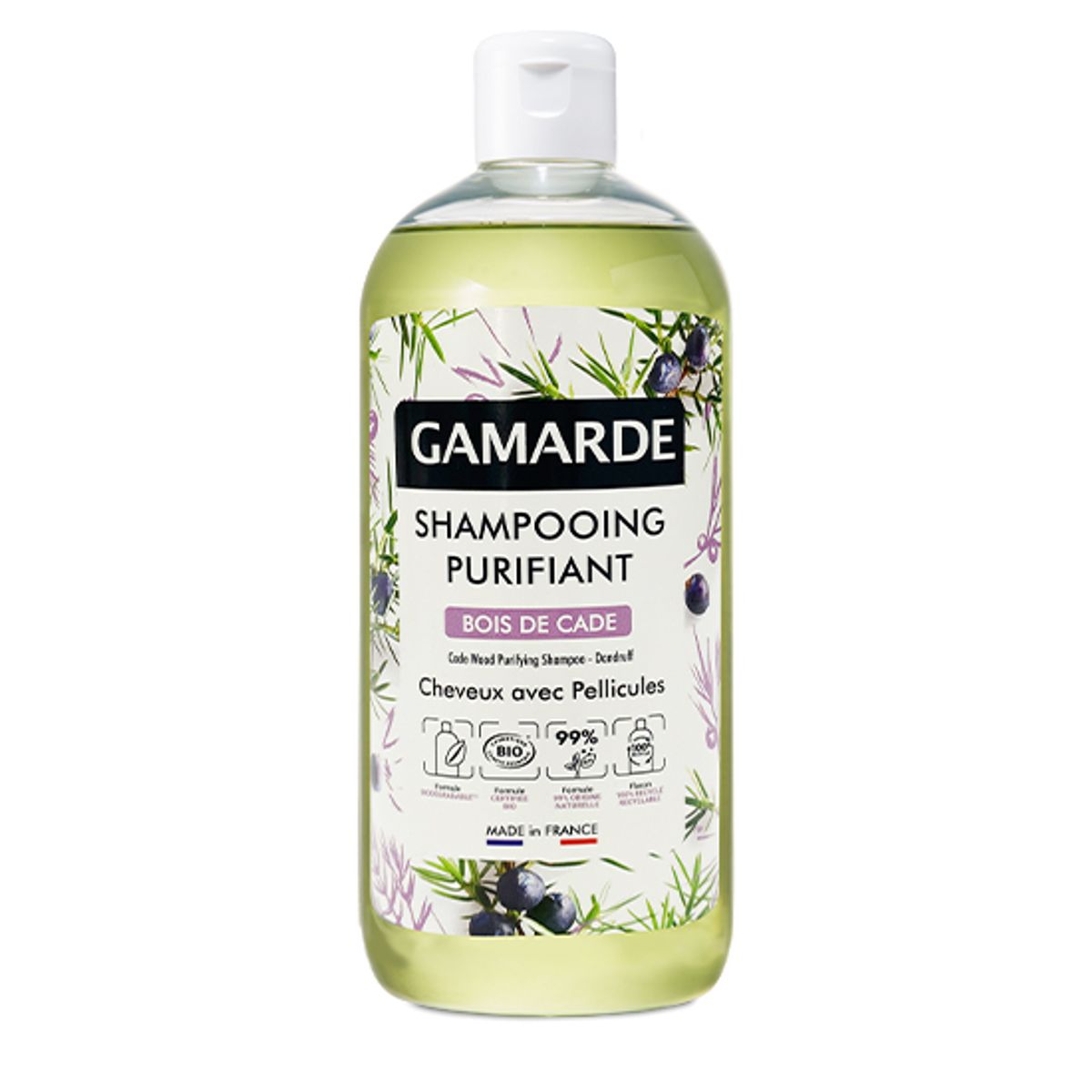 갸마르드(GAMARDE) 퓨리파잉 샴푸 - 케이드 우드 500mL