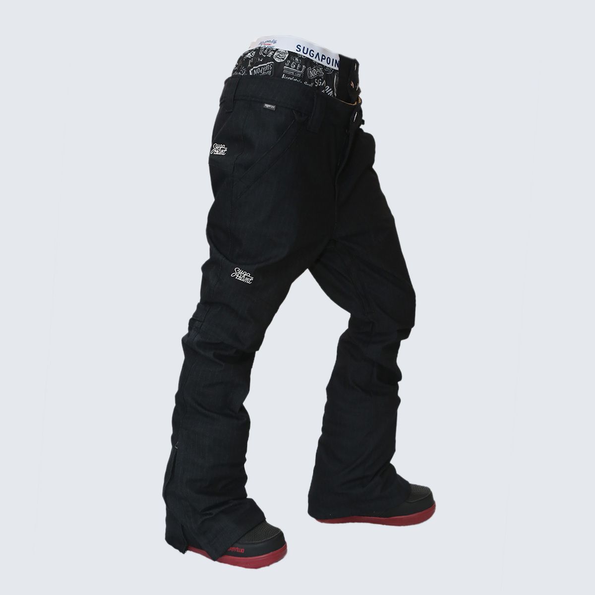 슈가포인트(SUGAPOINT) 남자 슬림핏 보드 팬츠 JONES 59 SLIM - DENIM BLACK