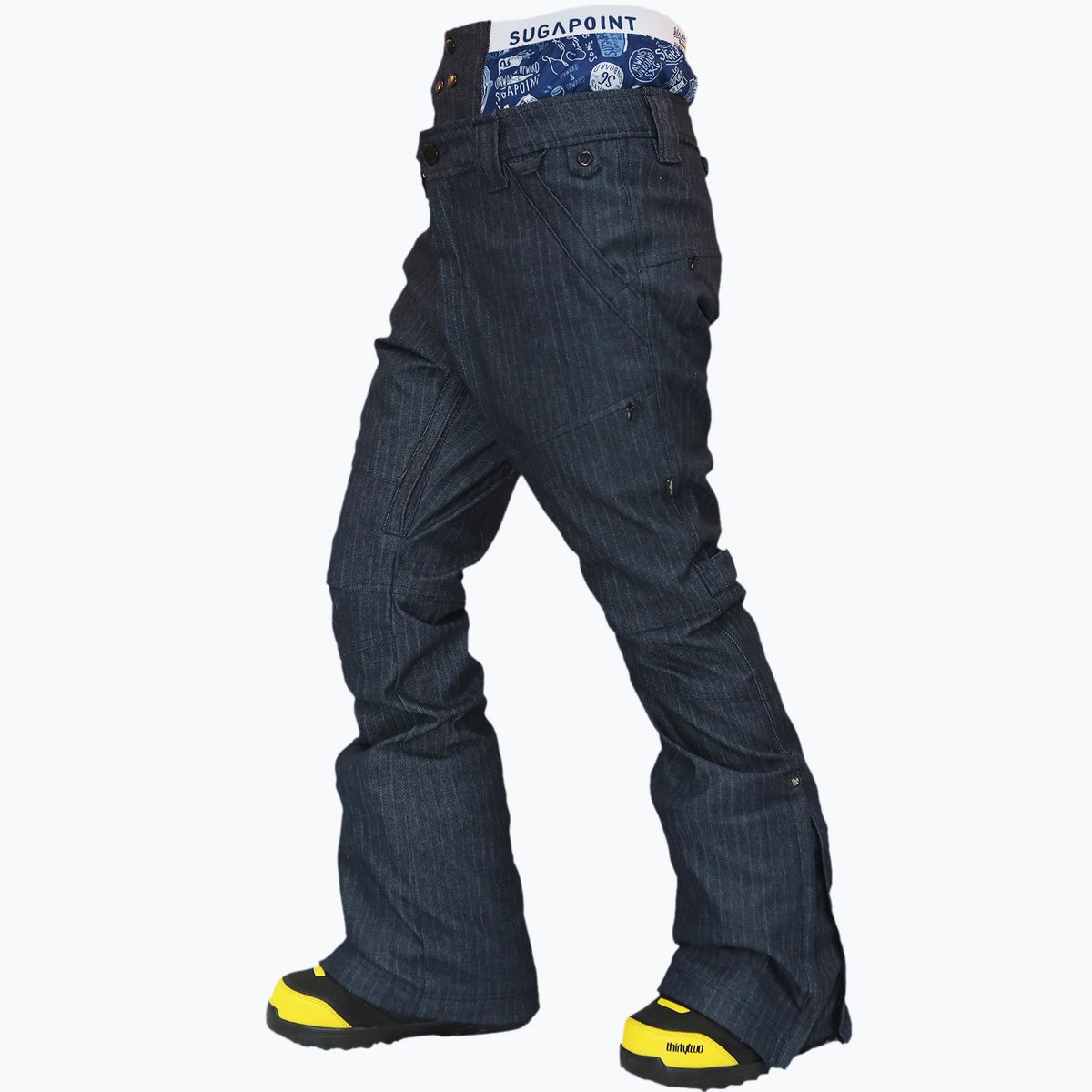 슈가포인트(SUGAPOINT) 여자 슬림핏 보드 팬츠 JONES 59 SLIM WP - DENIM INDIGO