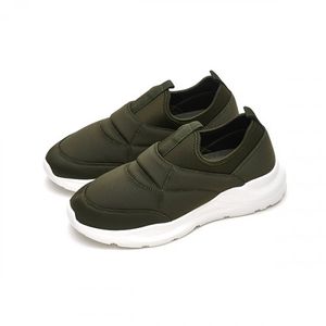 레볼루션 패딩 조거 아웃솔 슬립온 카키