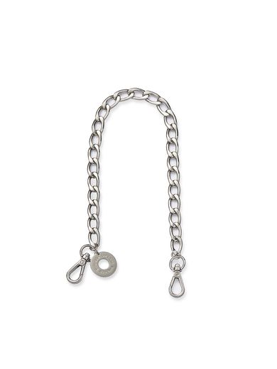 루이우이(LOUIE OOIE) chain hand strap - silver