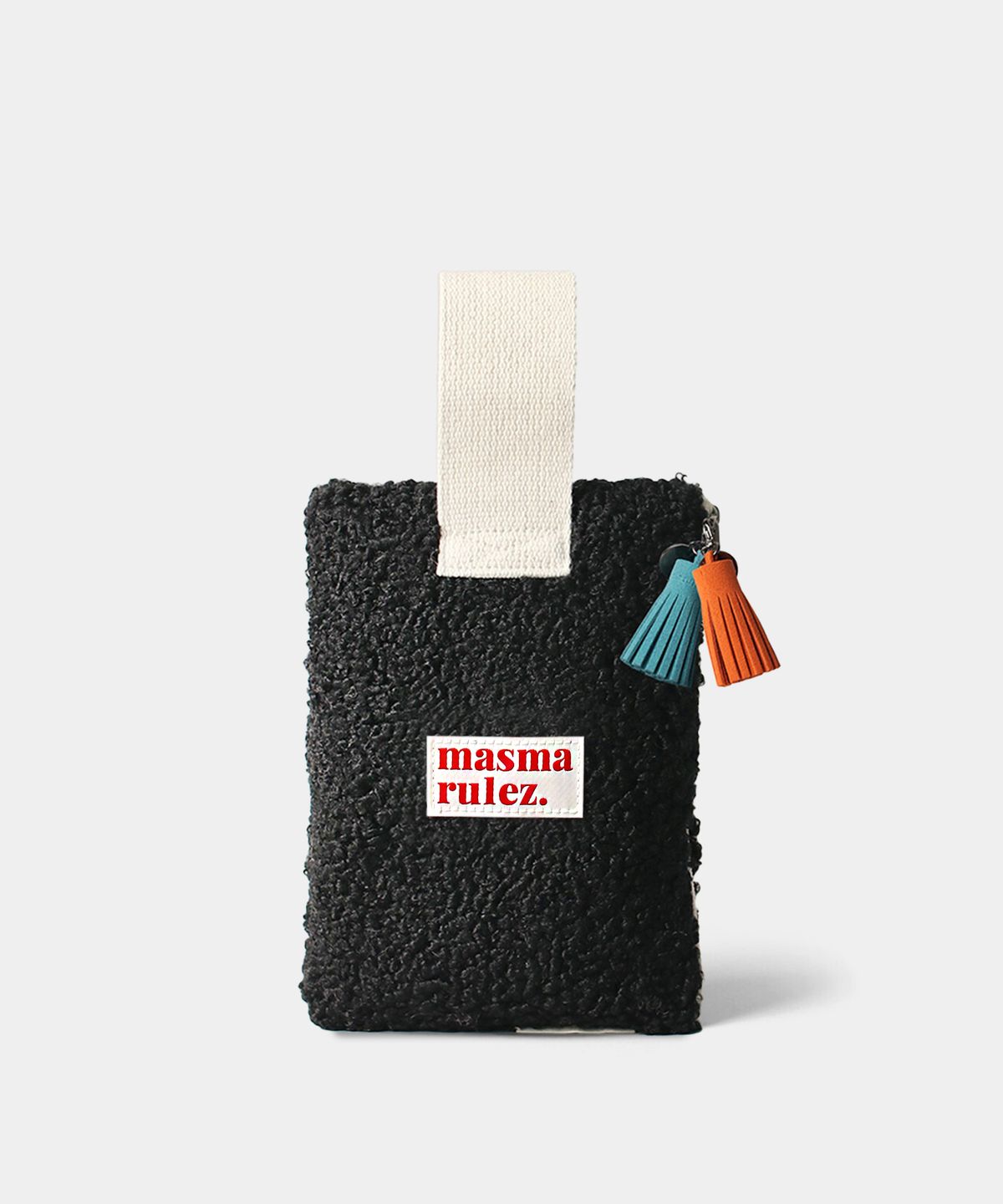 마스마룰즈(MASMARULEZ) Strap pouch _ Fleeced Black