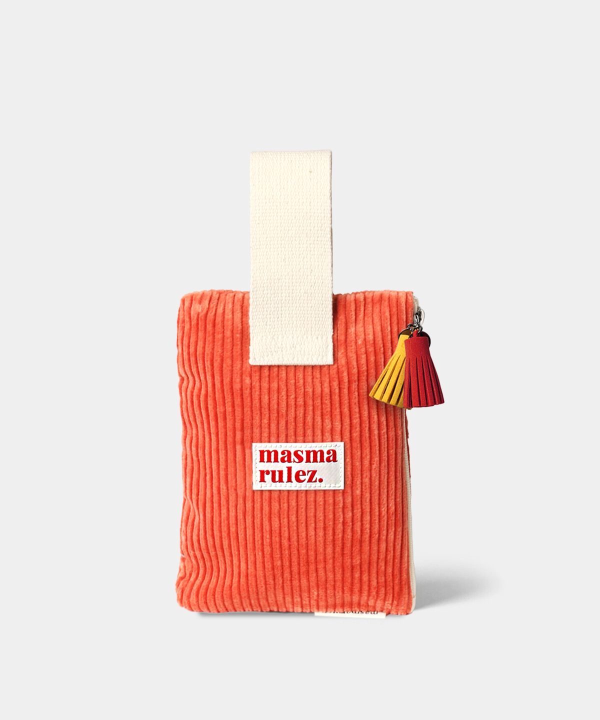 마스마룰즈(MASMARULEZ) Strap pouch _ 코듀로이 Orange