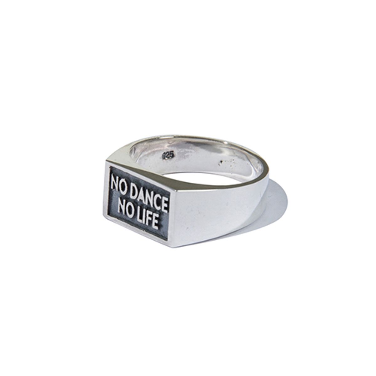 크루치(KRUCHI) No dance no life big ring (silver)