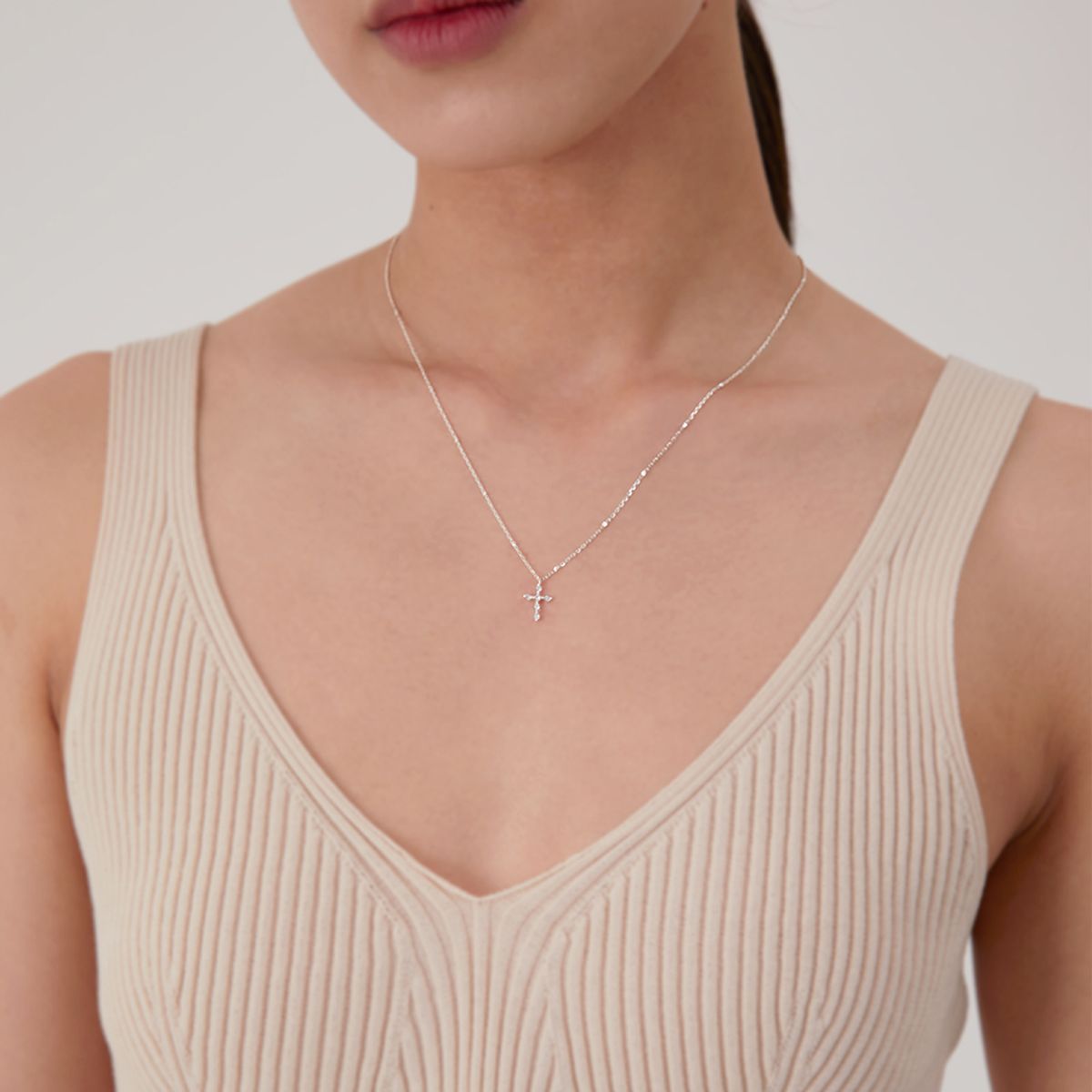 티에드(TIEDE) CROSS-01 Necklace
