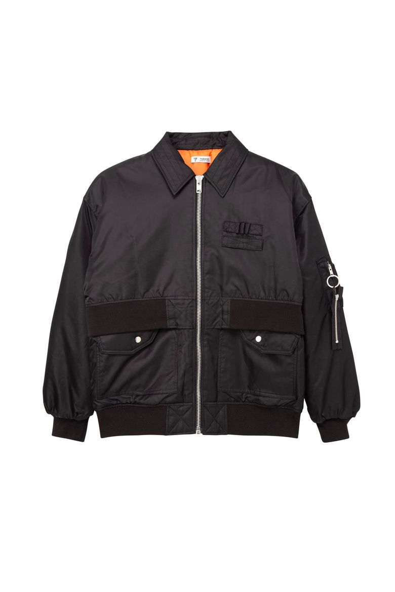 New Double Bomber Jacket Black