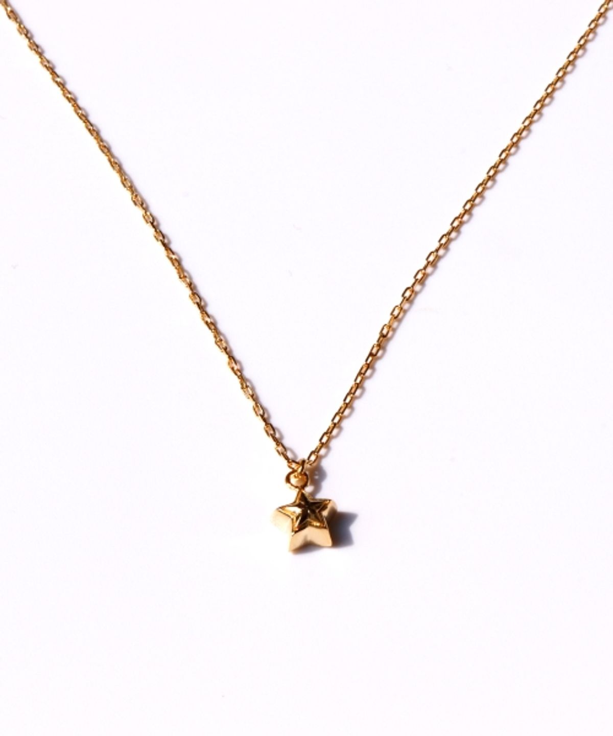 봉보(BONBEAU) Mini star pendant simple Necklace 미니 별 팬던트 포인트 체인 목걸이