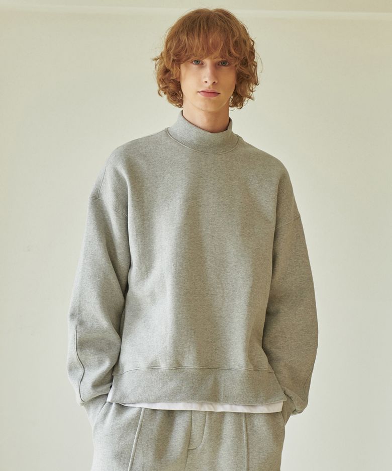 TA-130 B-TURTLE NECK MTM_GY