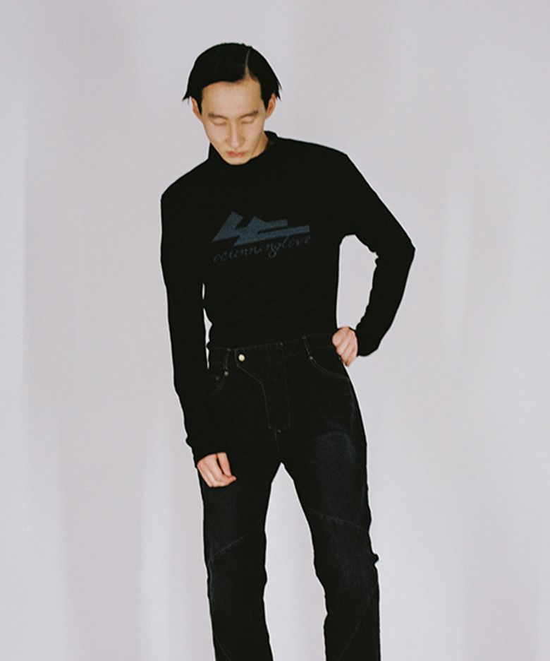love polo neck tee