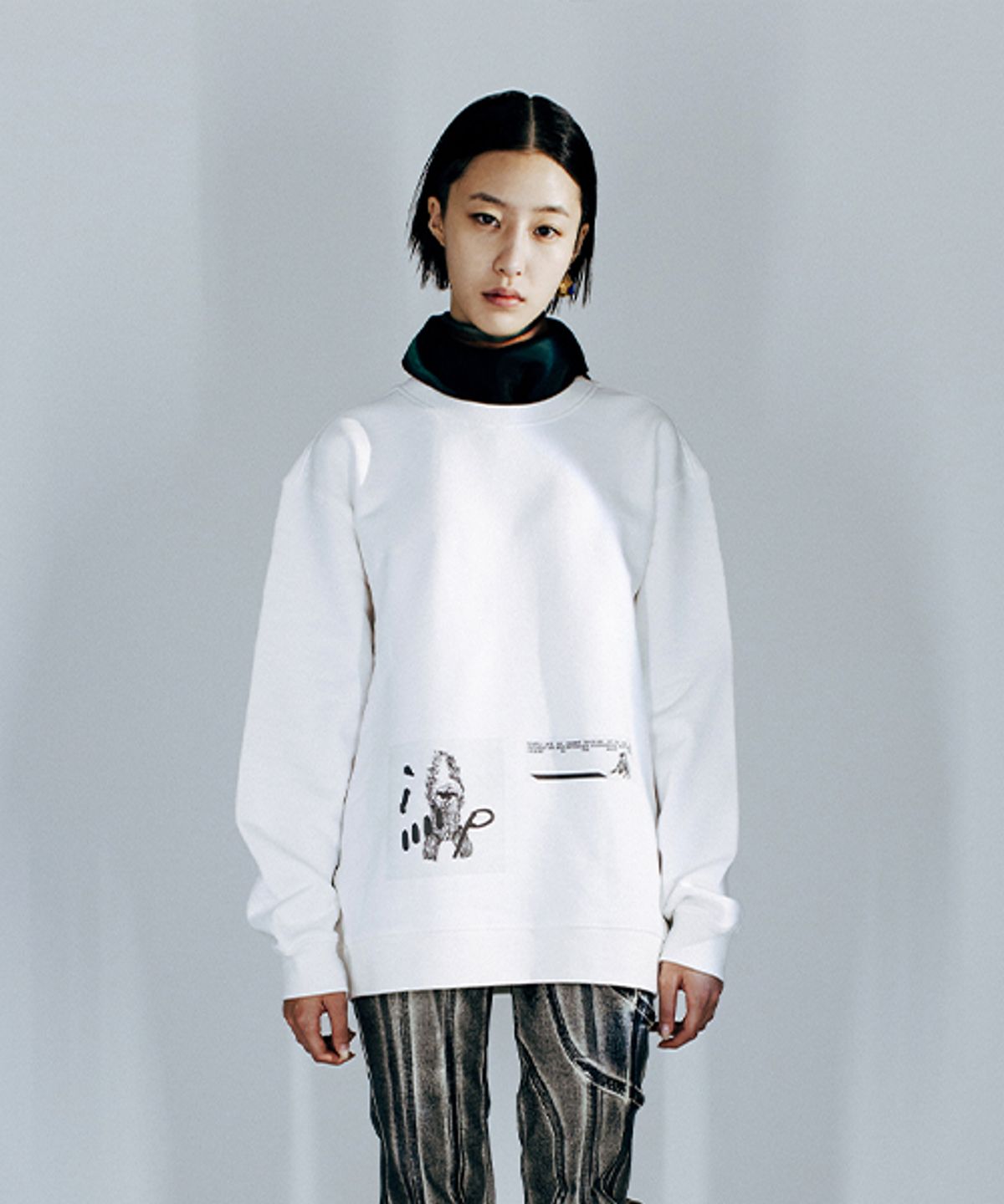 아이사피(I4P) sloth crew neck