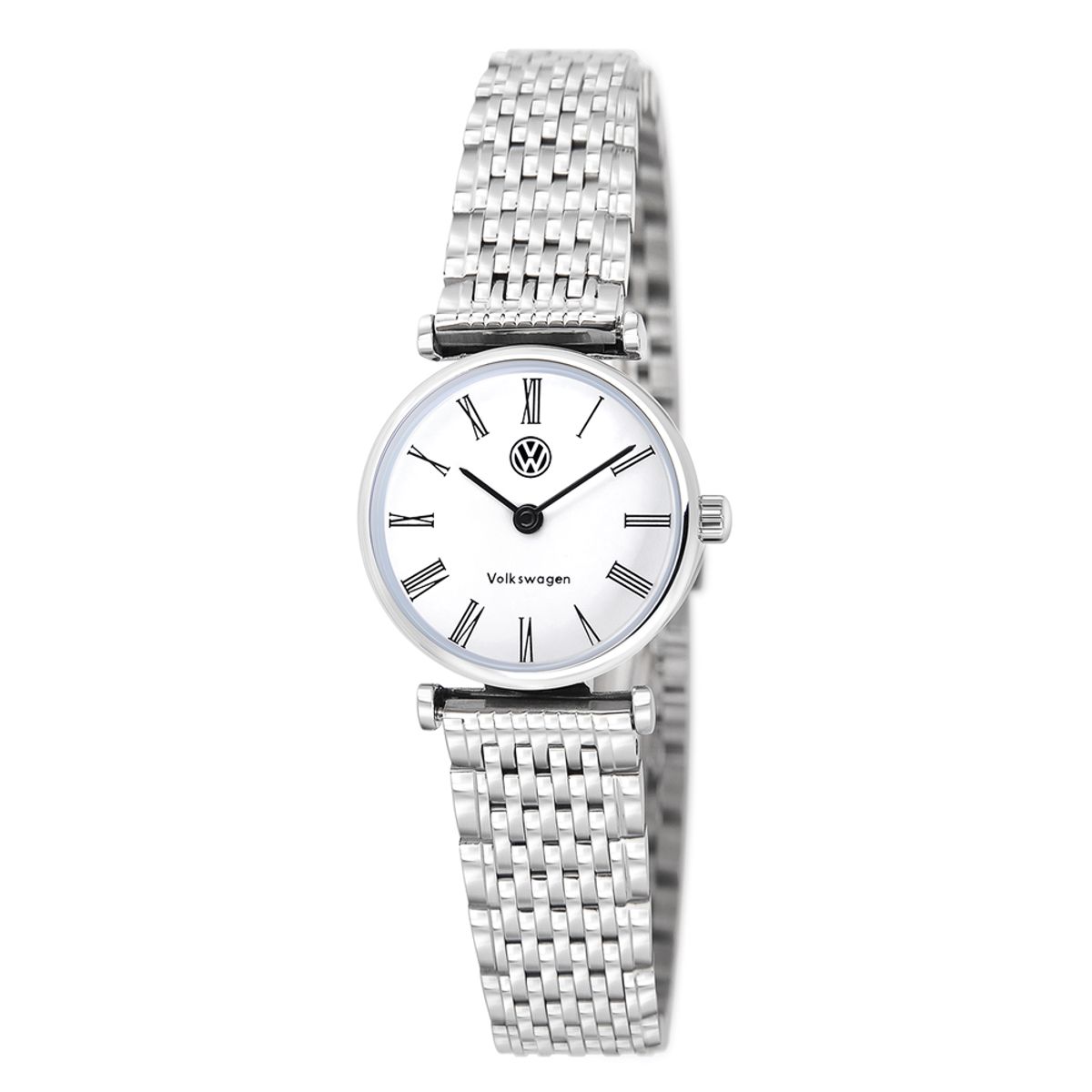 폭스바겐 와치(VOLKSVAGEN WATCH) 슬림디자인 커플메탈시계 여성용 VW-SLBL