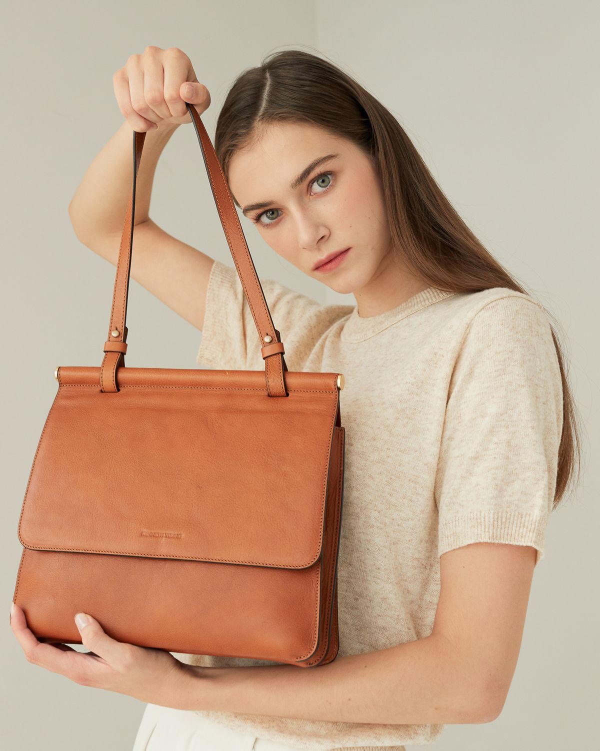 케네스영(KENNETH YOUNG) Del mar Bag -  Tan