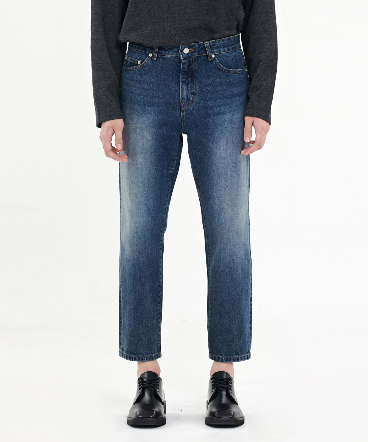 덴메이드(DENMADE) DEN2820 gust blue straight crop