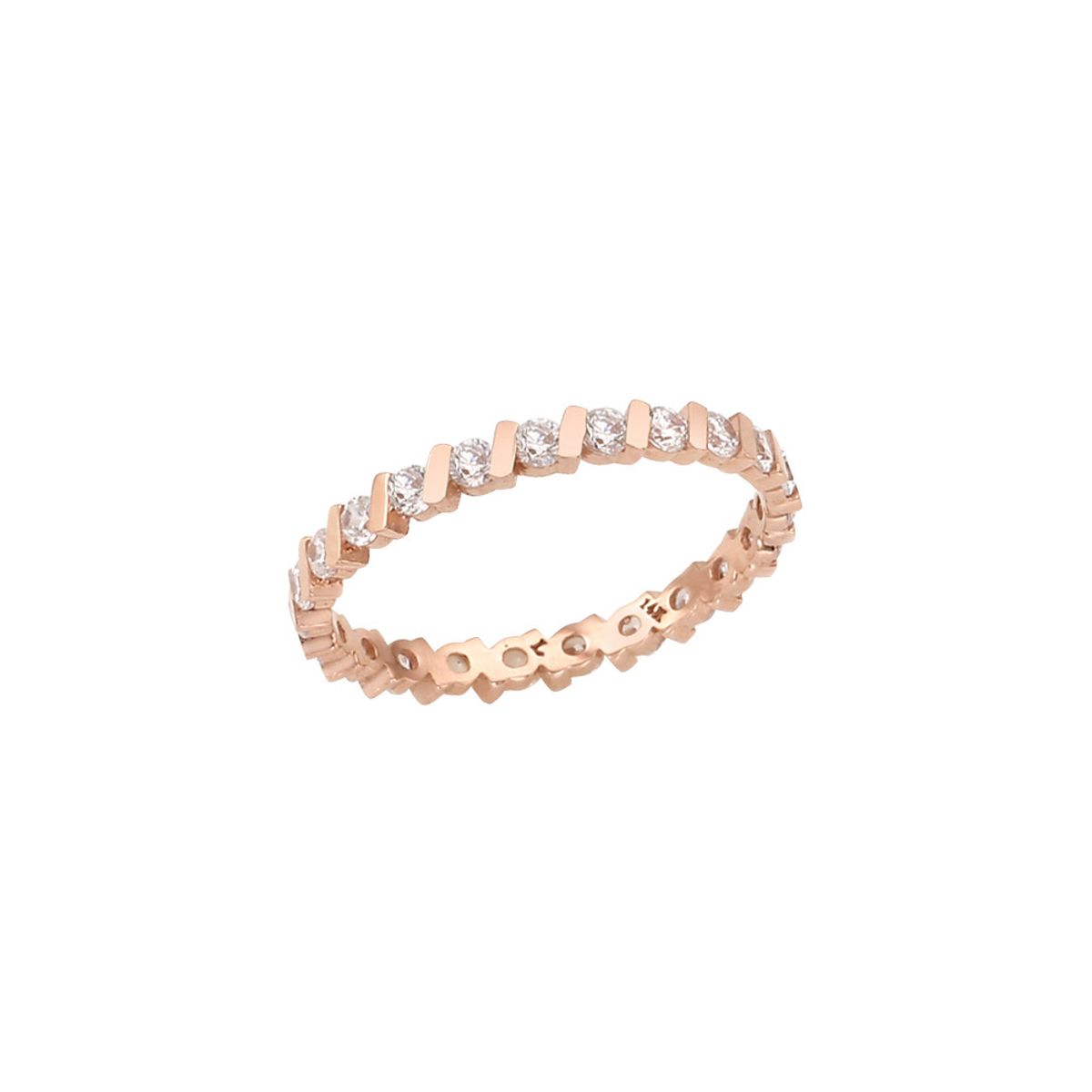로이드(LLOYD) 360도 멜팅 하트 패턴 14K Gold 반지 LRS20051G