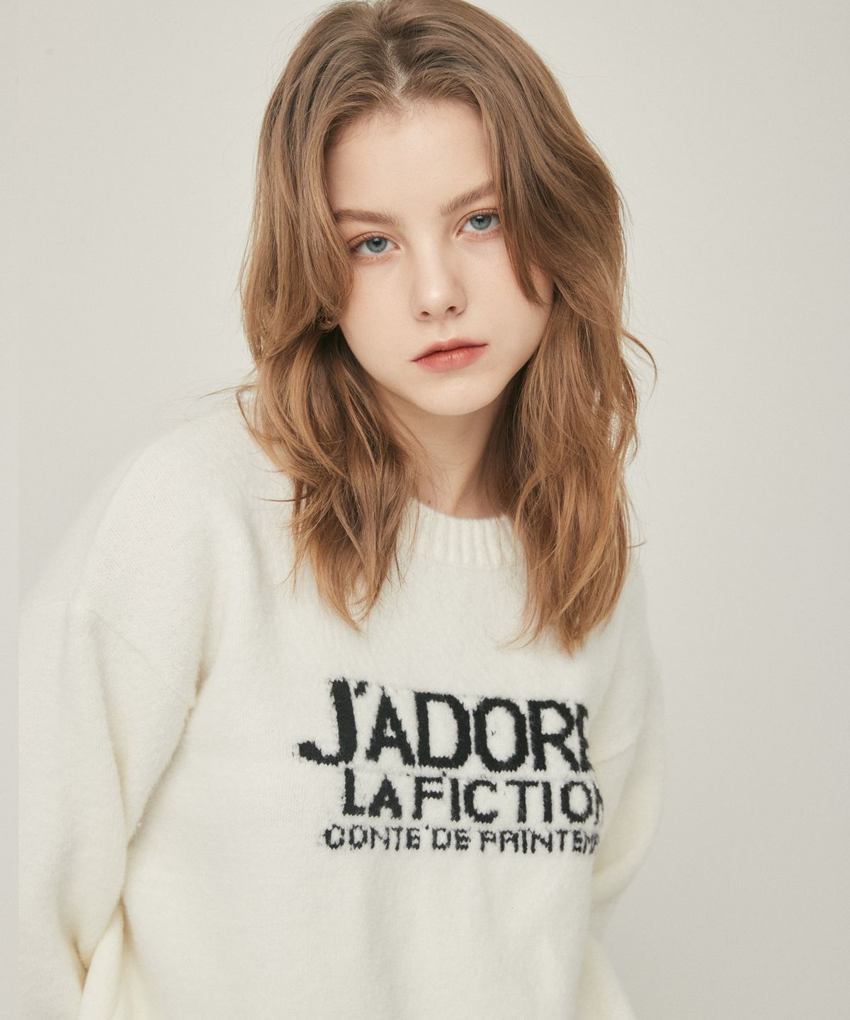 라티젠(LARTIGENT) LTG6 FICTION KNIT(IVORY)