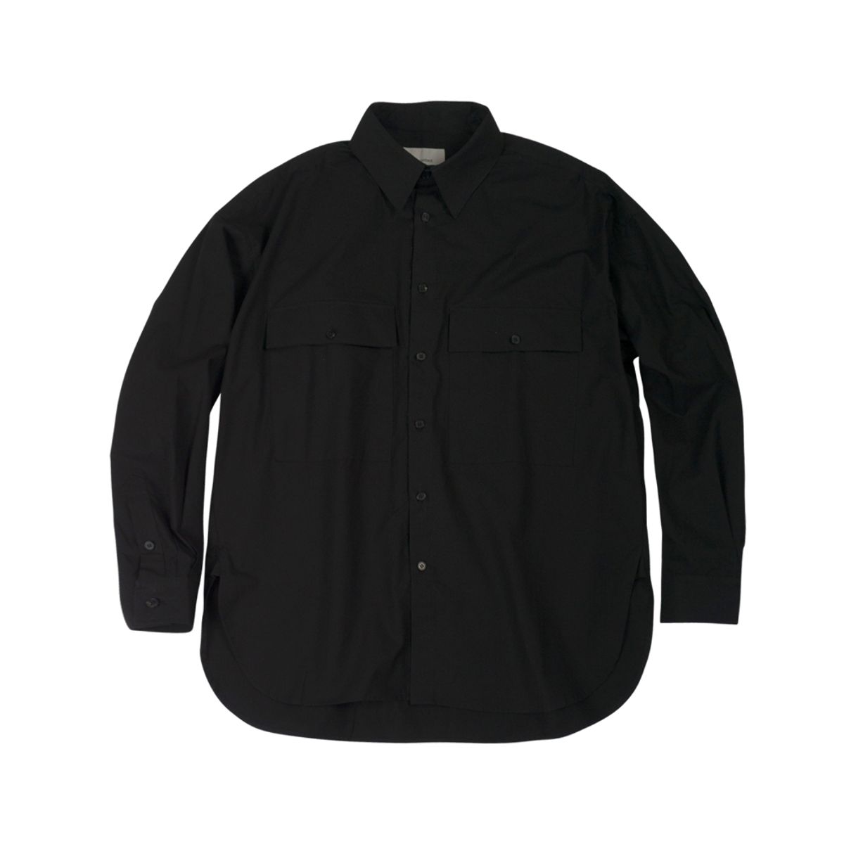아르스 콘택트(ARSCONTACT) AC 5501 OVERSIZE SHIRTS,BLACK