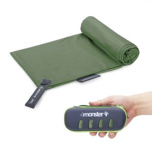 스포츠타올 L 모스그린