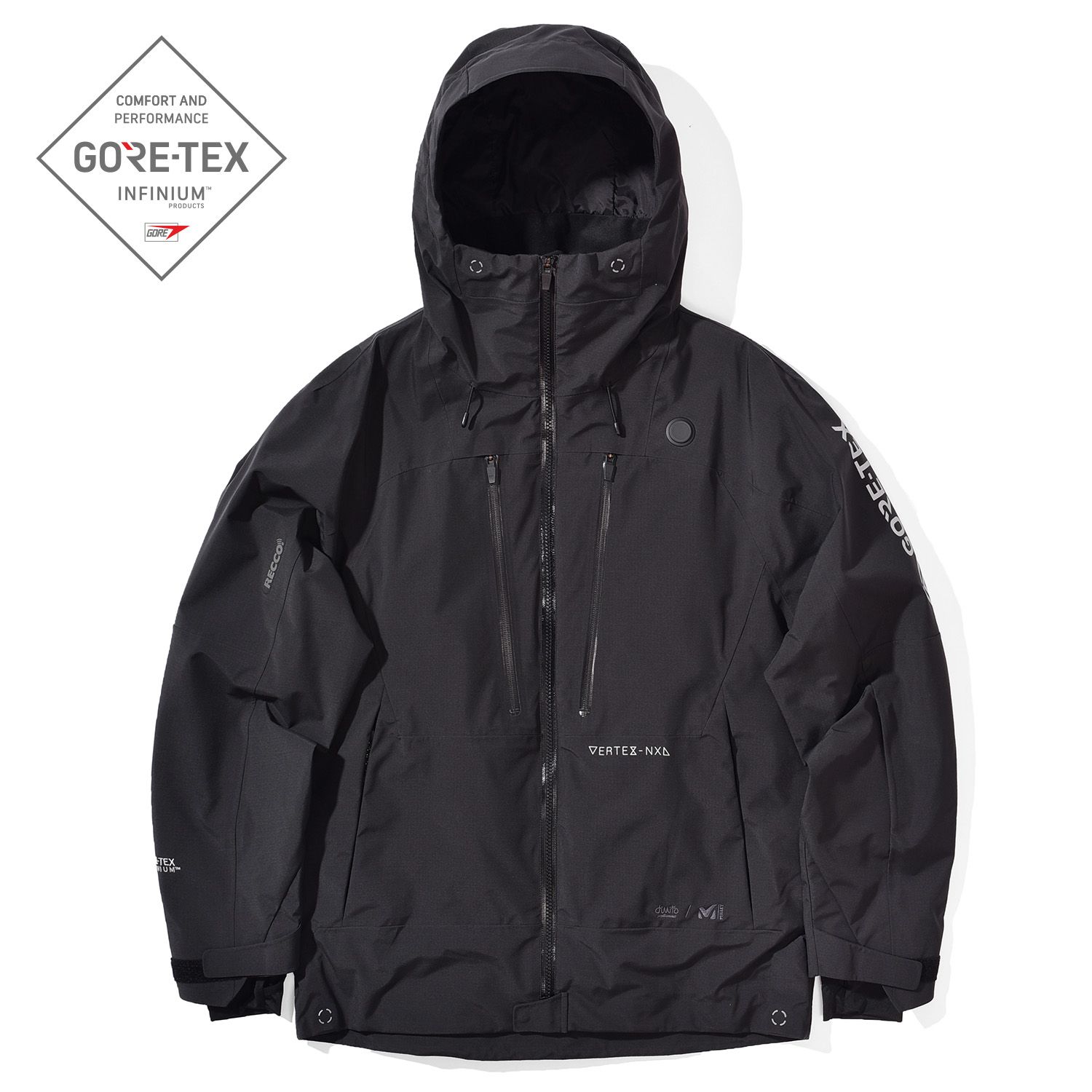 디미토(DIMITO) VTX-GTX TEMP (DIMITO X MILLET) JACKET BLACK