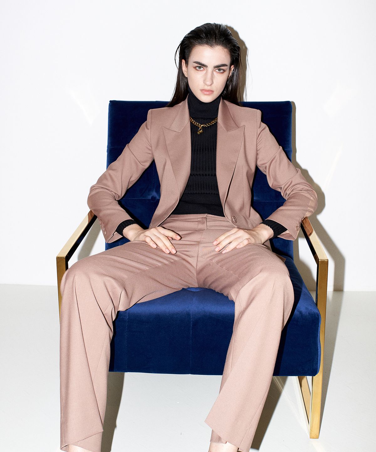 채뉴욕(CHAENEWYORK) Sassy single tailored Jacket [Beige]