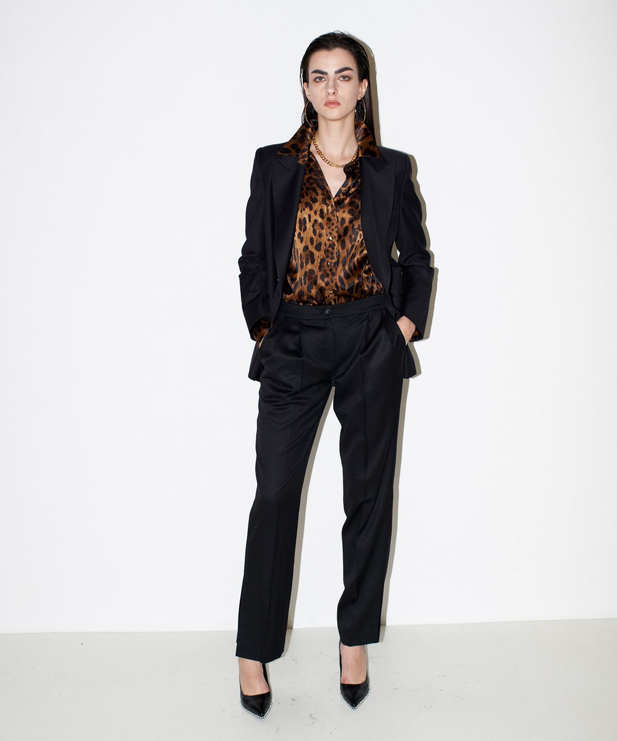 채뉴욕(CHAENEWYORK) Not a Cliche tailored trouser W100 [Black]