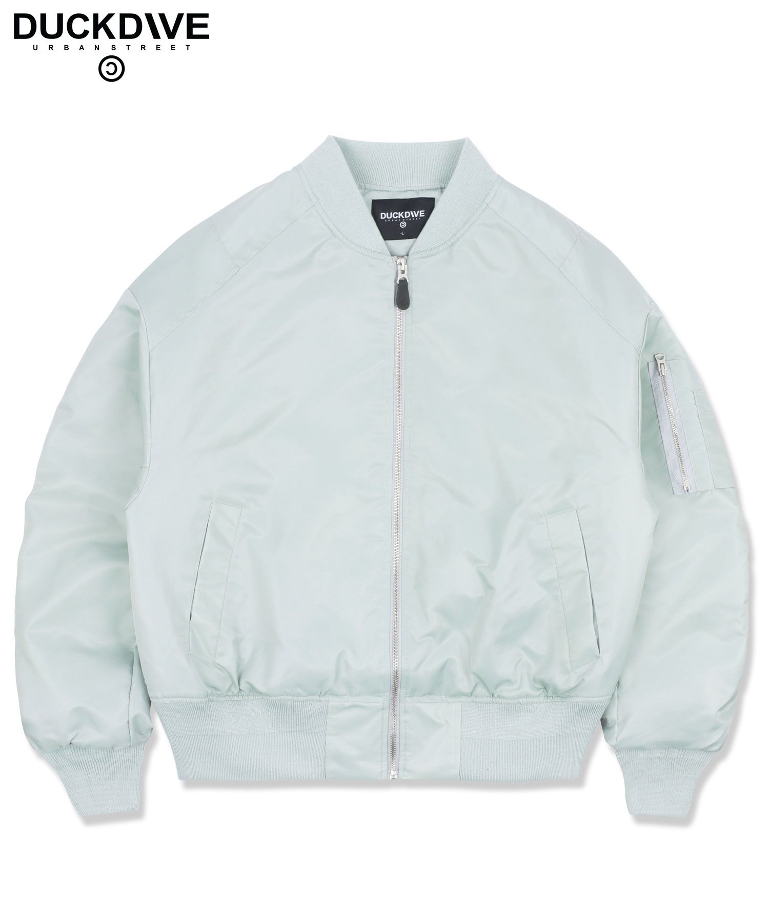 MUSINSA | DUCKDIVE TOS MA-1 MINT GRAY