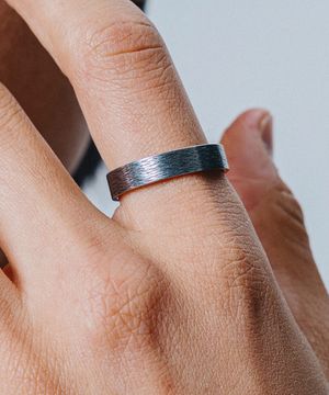 SCB114 [써지컬스틸] Woody ring