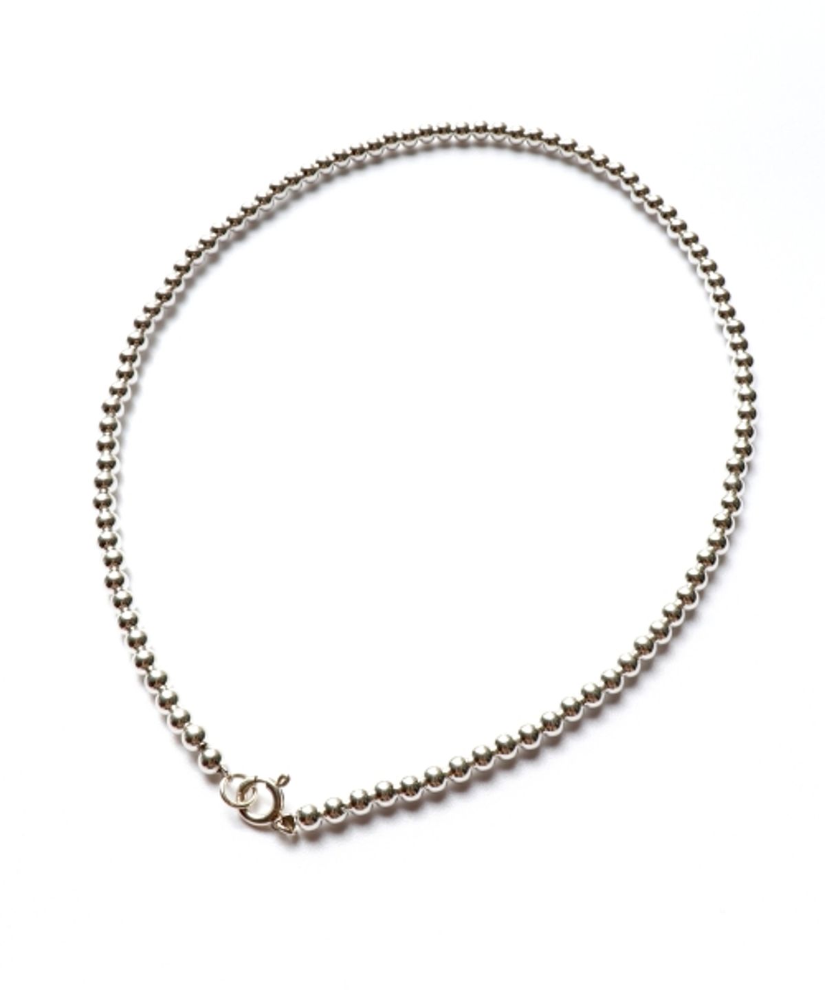 봉보(BONBEAU) 4mm silverball simple Necklace 925 실버볼 레이어드 목걸이 4mm