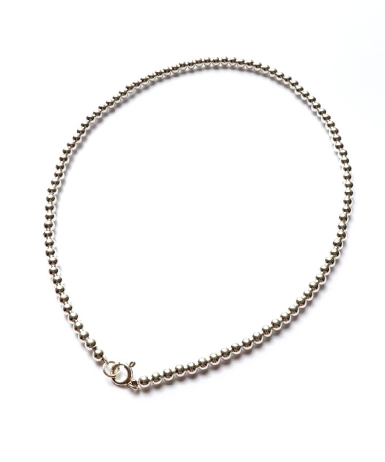 4mm silverball simple Necklace 925 실버볼 레이어드 목걸이 4mm