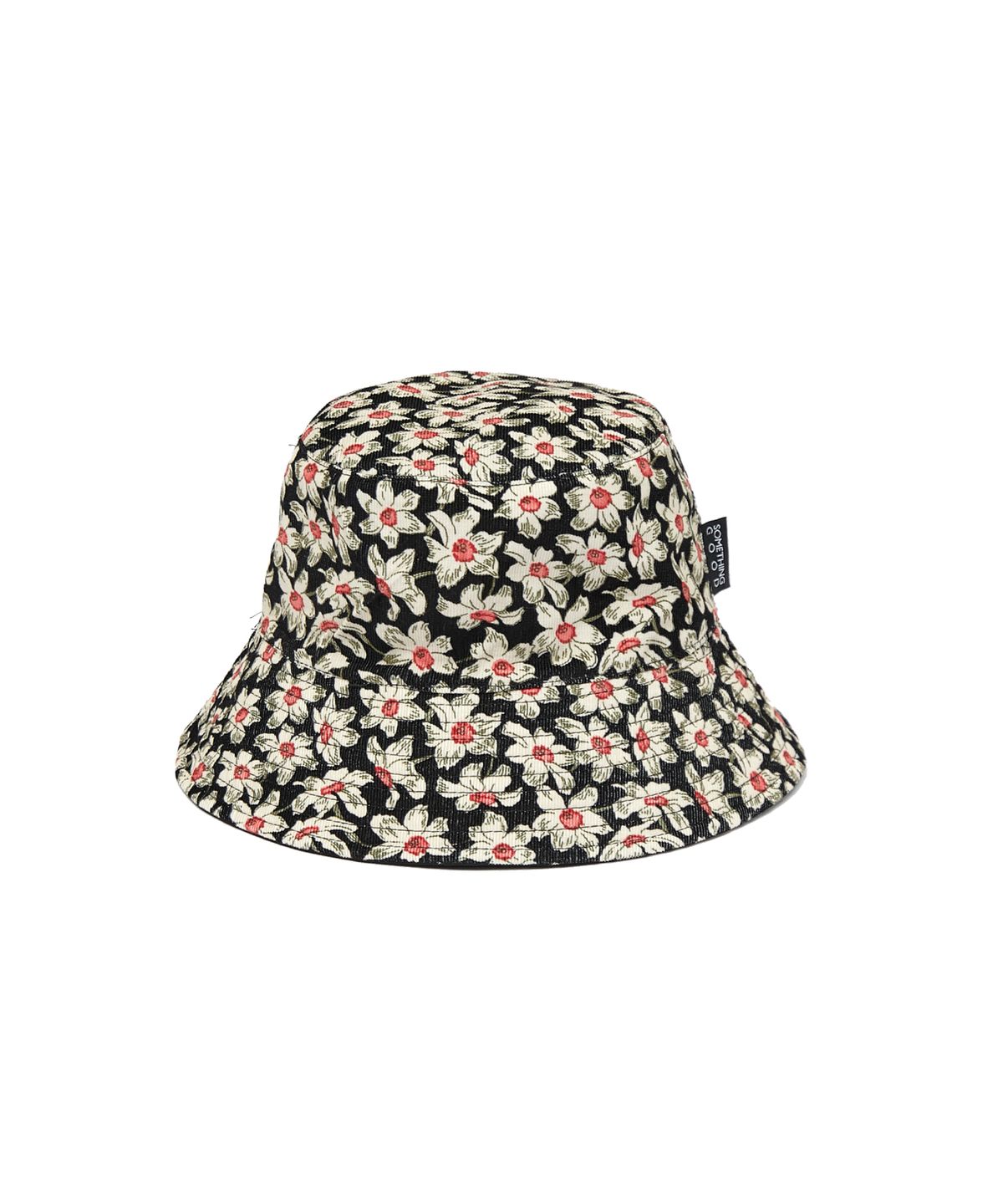 썸띵굿(SOMETHING GOOD) Corduroy Daisy Reversible Bucket Hat