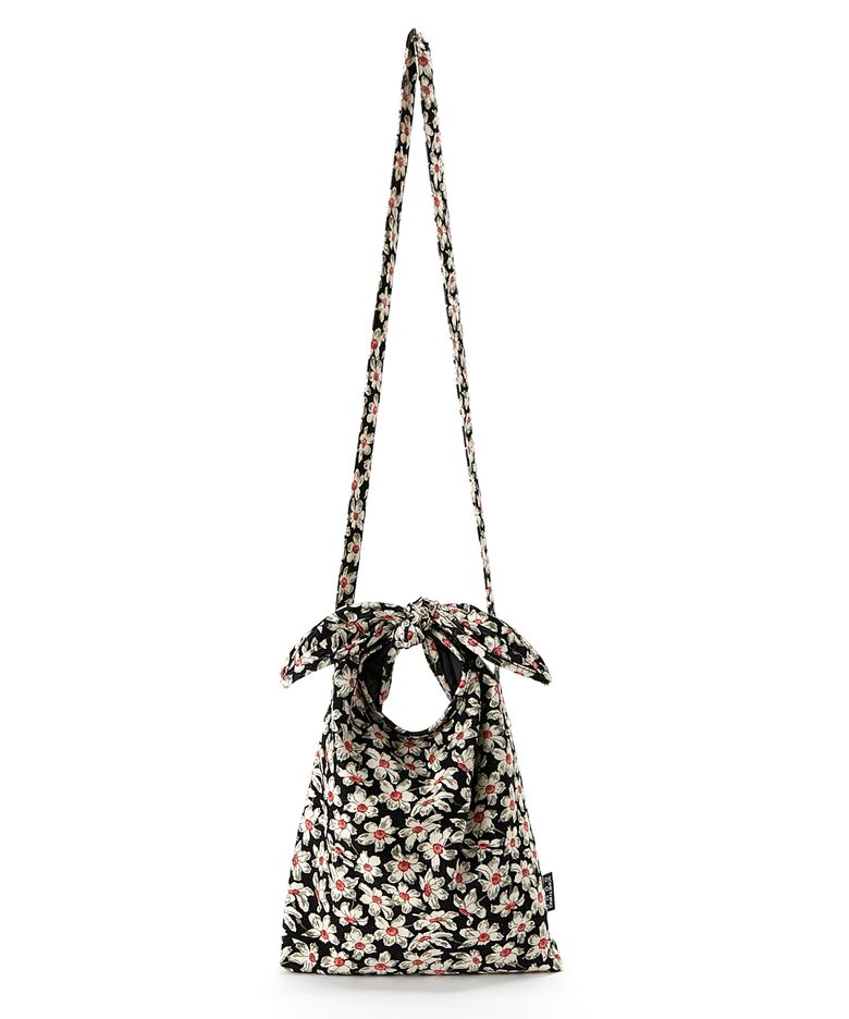 Corduroy Daisy Tie Eco Bag Mini Cross- 3 Color
