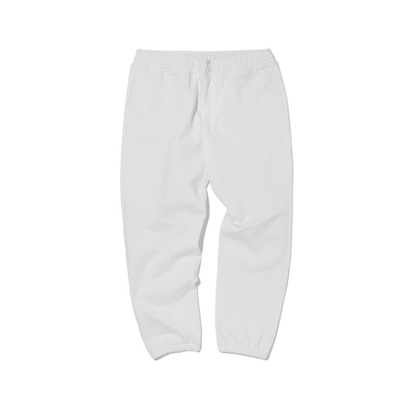 ARC OUT POCKET SWEAT PANTS_WHITE