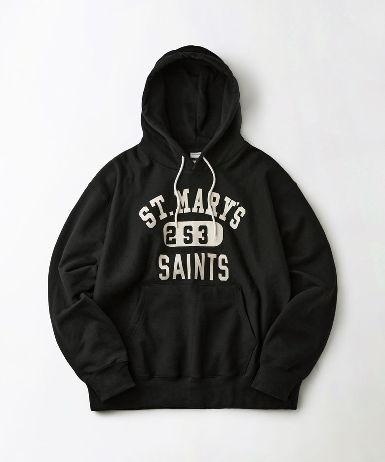 V.S.C HOOD SWEAT(MARYS)_BLACK