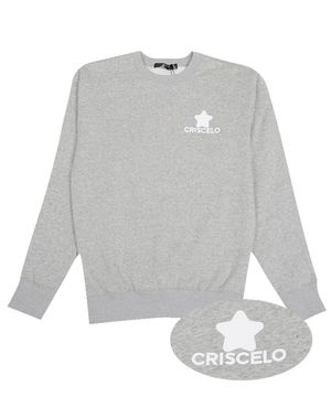 (공용) 슈퍼 스타 맨투맨 - (GRAY 헤비 기모 오버핏)