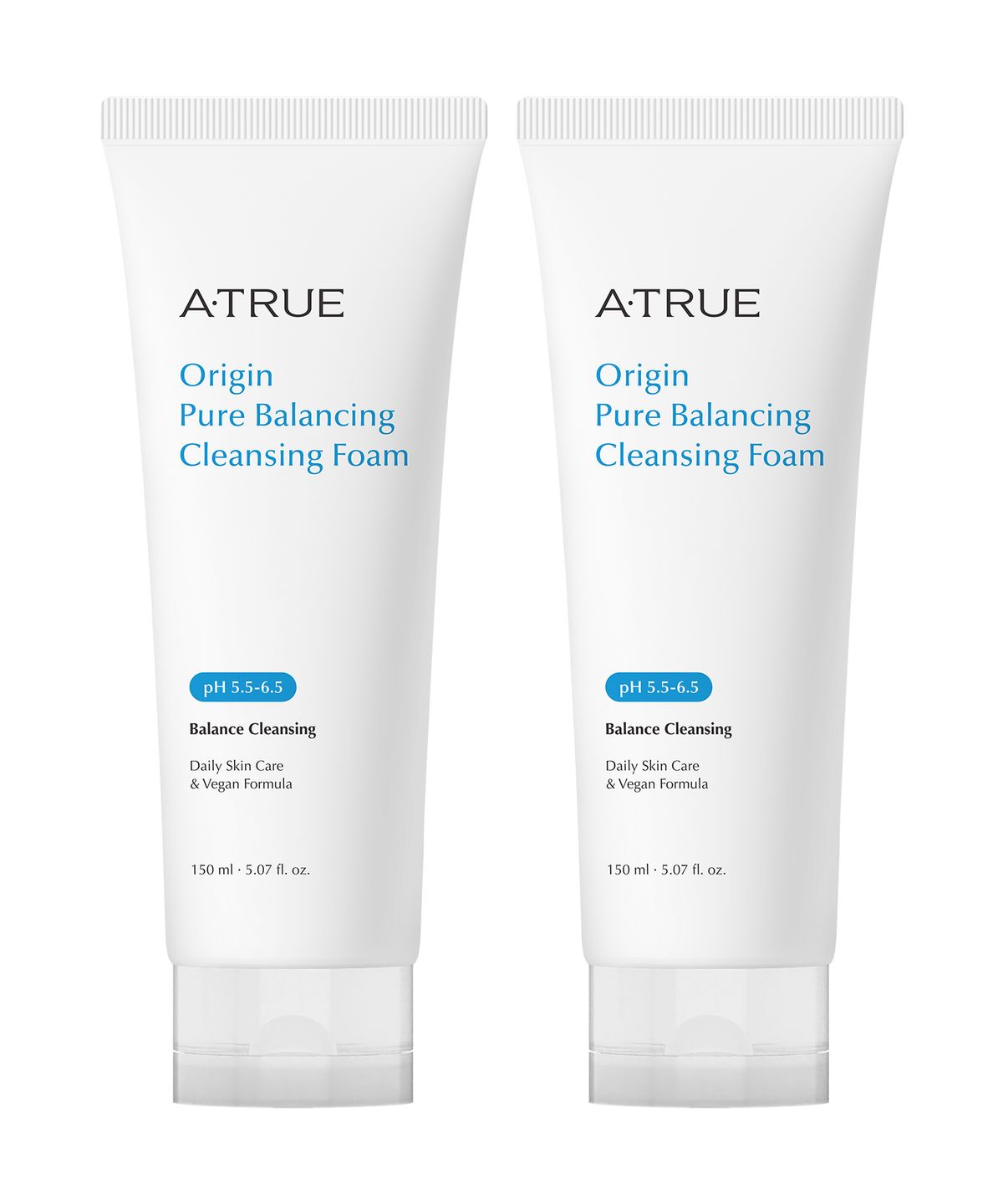 에이트루(ATRUE) [SET] 오리진 퓨어 밸런싱 클렌징 폼 150ml x 2ea
