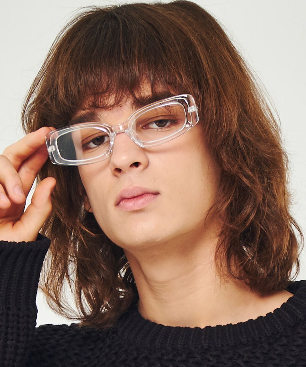 투큐브(2CUBE) CLOURING SUNGLASSES(CLEAR)