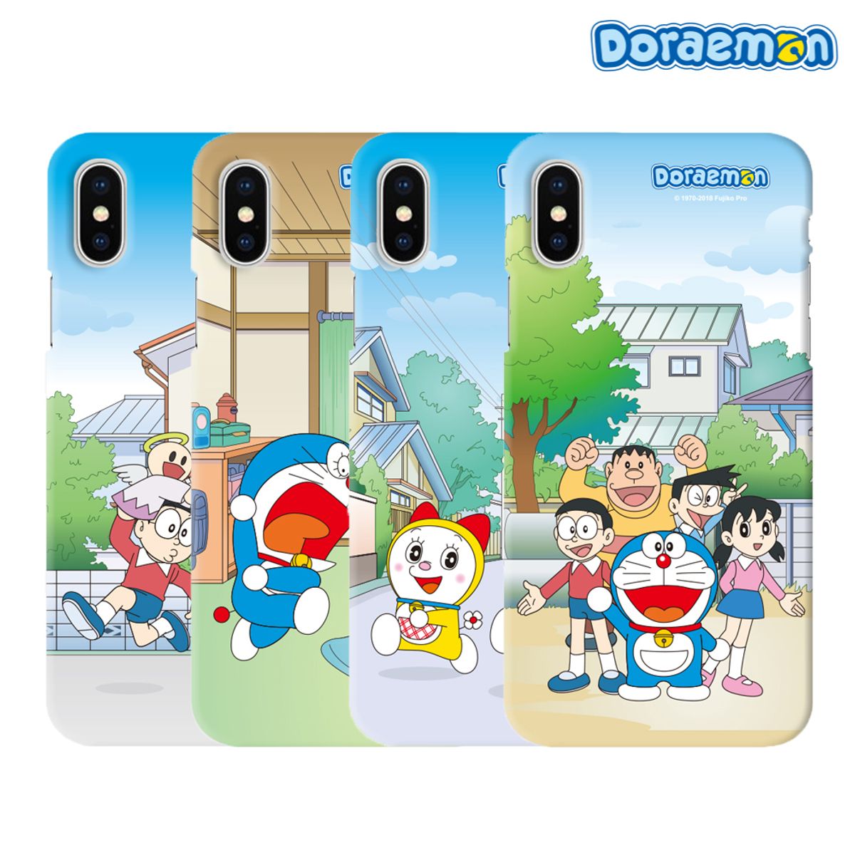 코쿼드(COQUAD) 도라에몽 카툰 슬림케이스