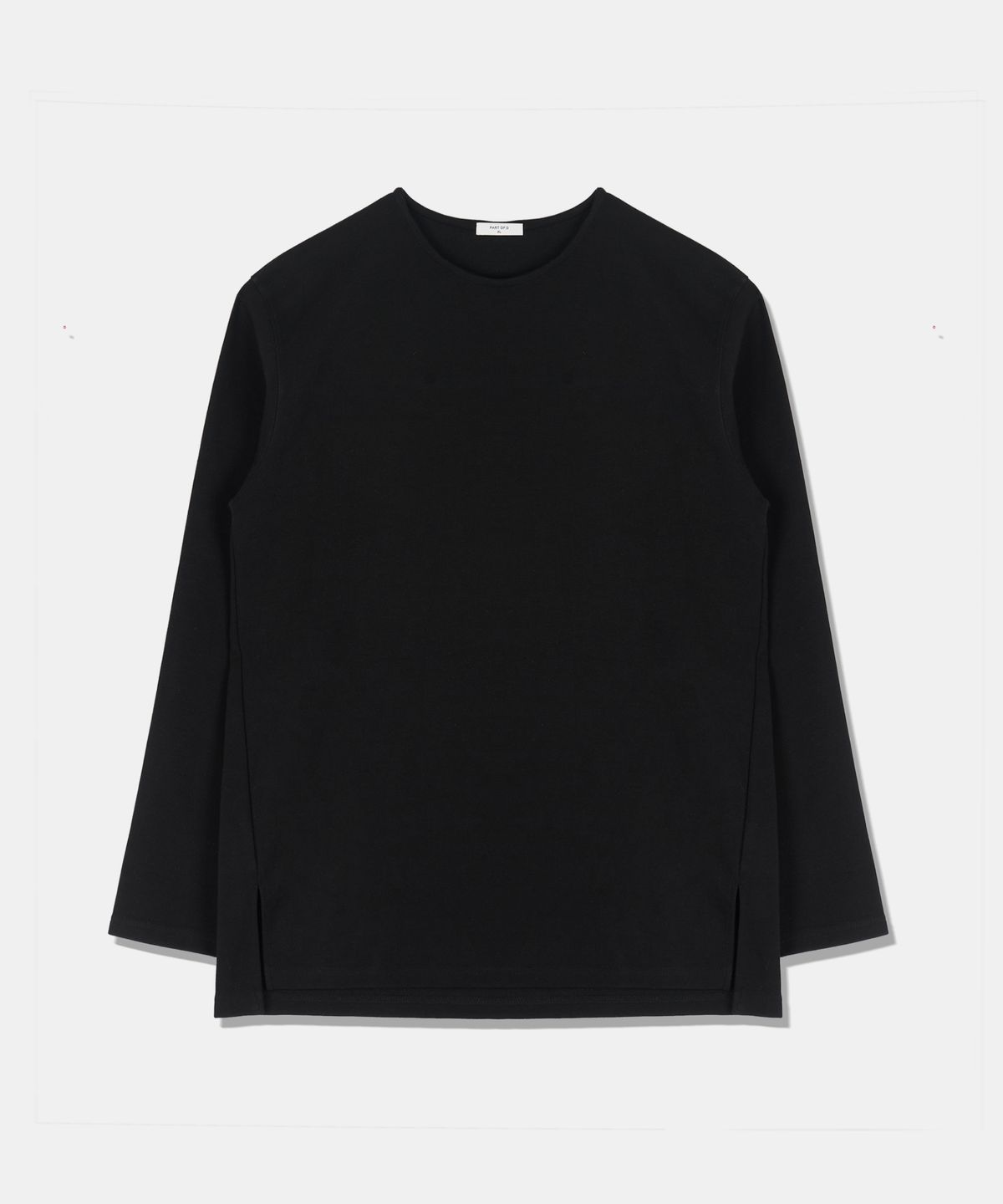 덴메이드(DENMADE) PART 001 essential long sleeve tee (black)