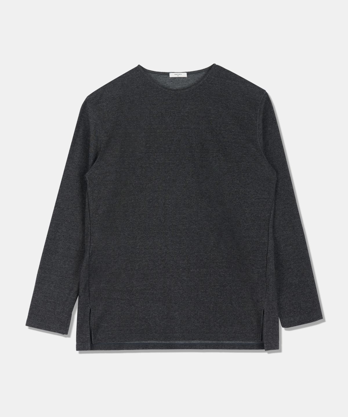 덴메이드(DENMADE) PART 001 essential long sleeve tee (charcoal)