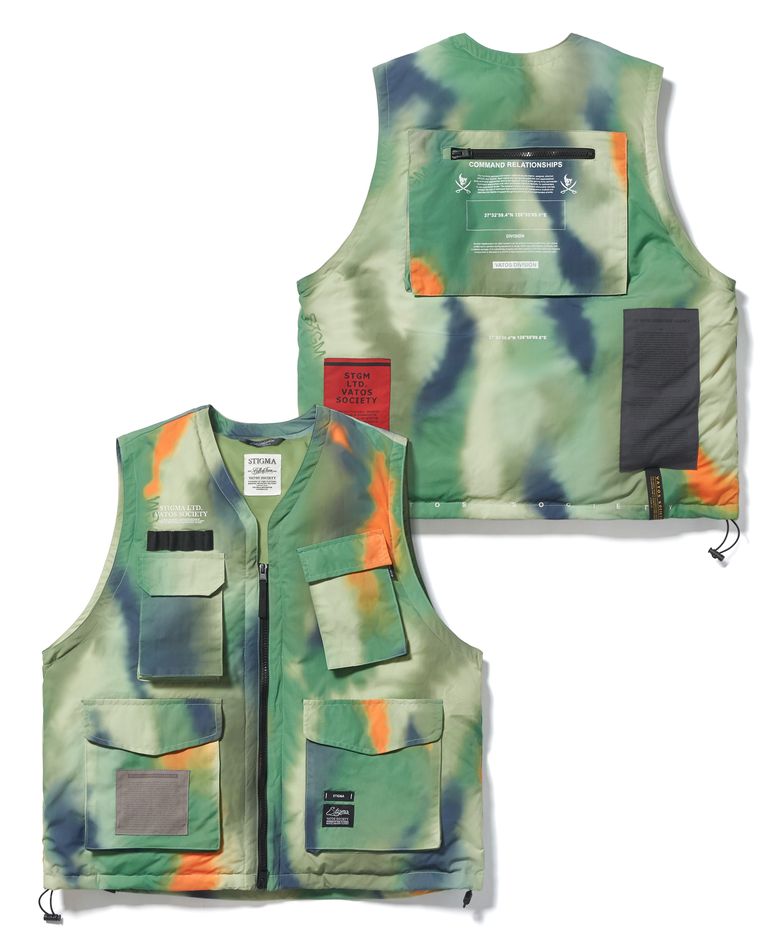 DV TECH PADDED VEST PATTERN